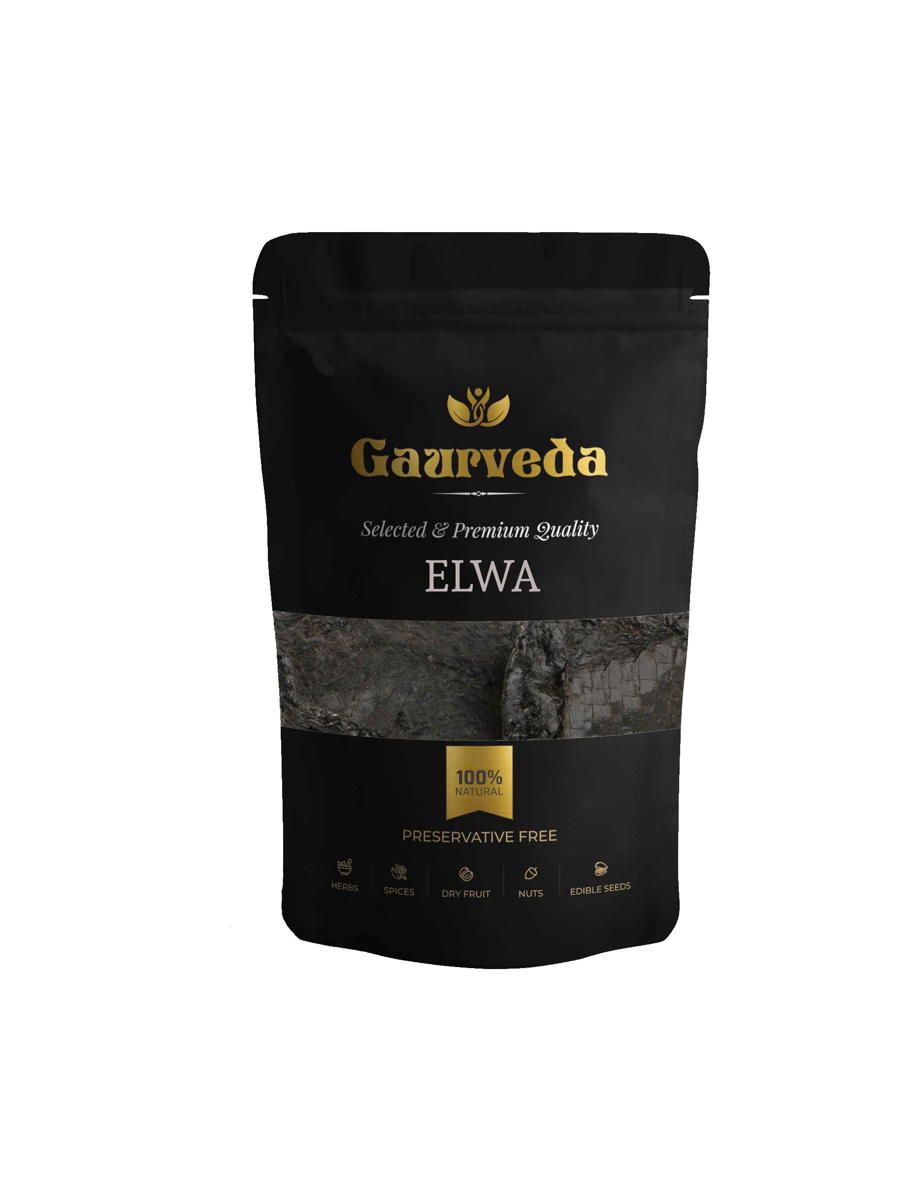 Gaurveda Elwa Asli Spl. - Alva - Aloe Barbadensis - Indian Aloes - Aloevera Gum (100 Grams)