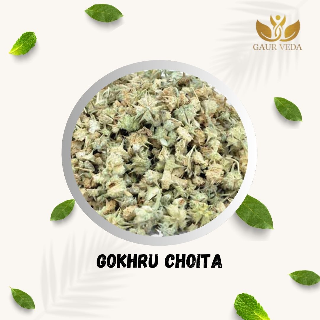 Gaurveda Gokhru Chota - Tribulus Terrestris Seeds, Small Caltrops, 250 Gm
