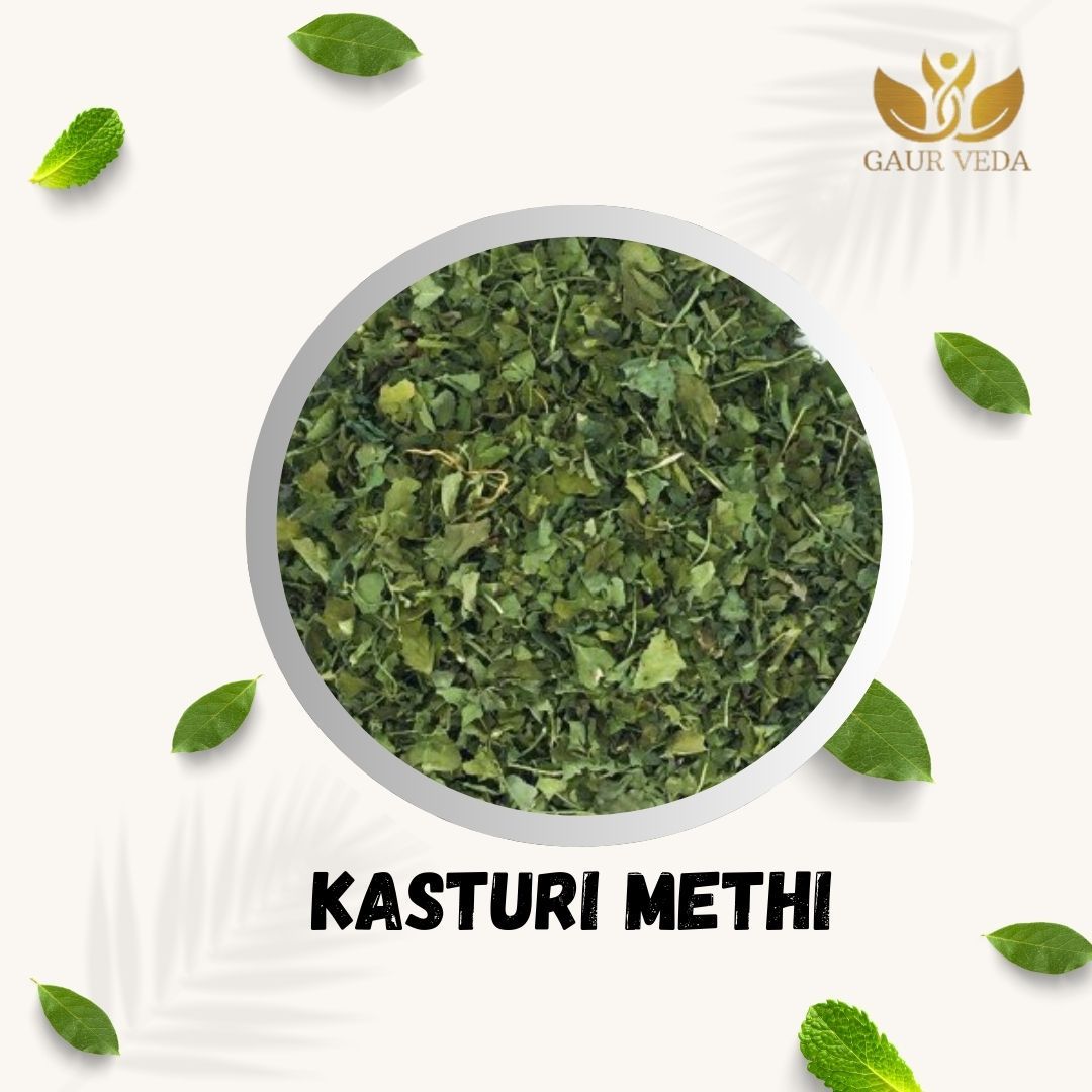 Gaurveda Kasturi Methi - Dried Fenugreek Leaves (100 Grams)