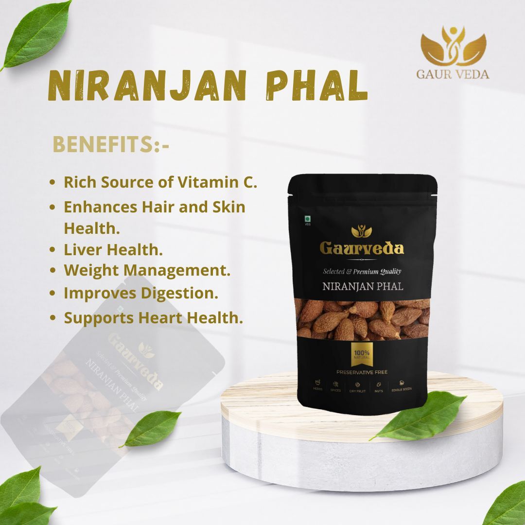 GAURVEDA Niranjan phal 100% Natural & Pure | Traditional Ayurvedic Herb/Seed/Powder | Supports Wellness & Daily Health | Ideal for Herbal Remedies, 100 Grams
