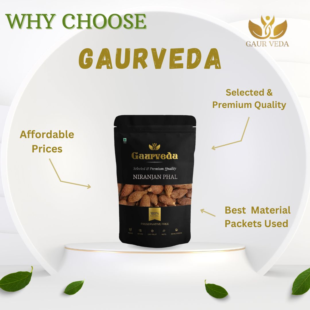 GAURVEDA Niranjan phal 100% Natural & Pure | Traditional Ayurvedic Herb/Seed/Powder | Supports Wellness & Daily Health | Ideal for Herbal Remedies, 100 Grams