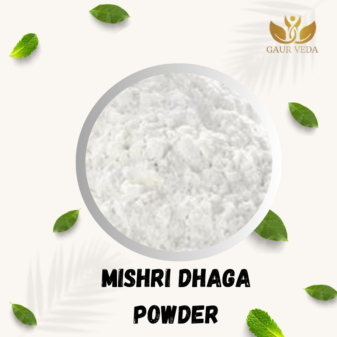 GAURVEDA Mishri dhaga Powder 100% Natural & Pure | Traditional Ayurvedic Herb/Seed/Powder | Supports Wellness & Daily Health | Ideal for Herbal Remedies, 1000 Grams{123