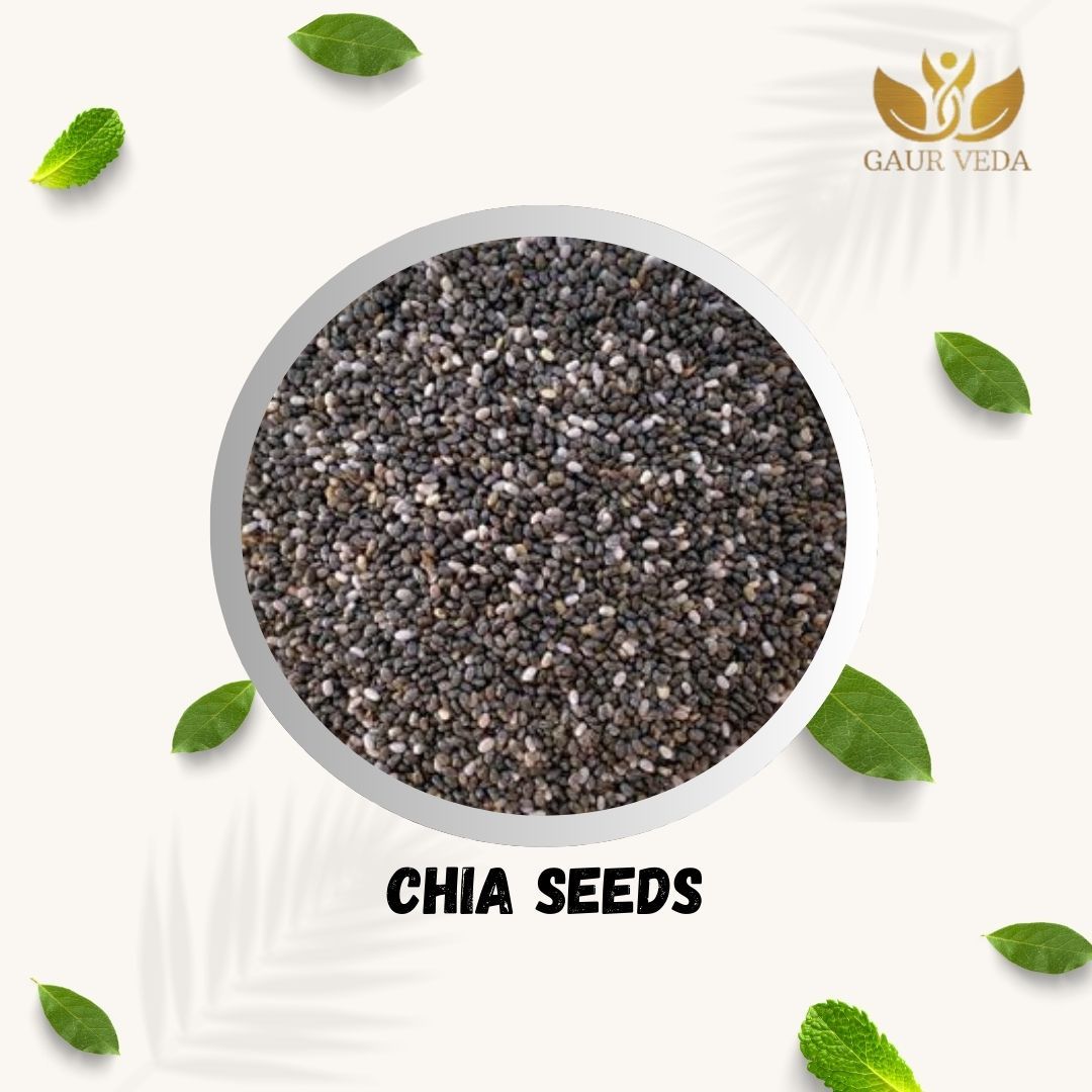 GAURVEDA Chia Seeds for eating - For Weight Management (250 Grams, Chia Seeds)
