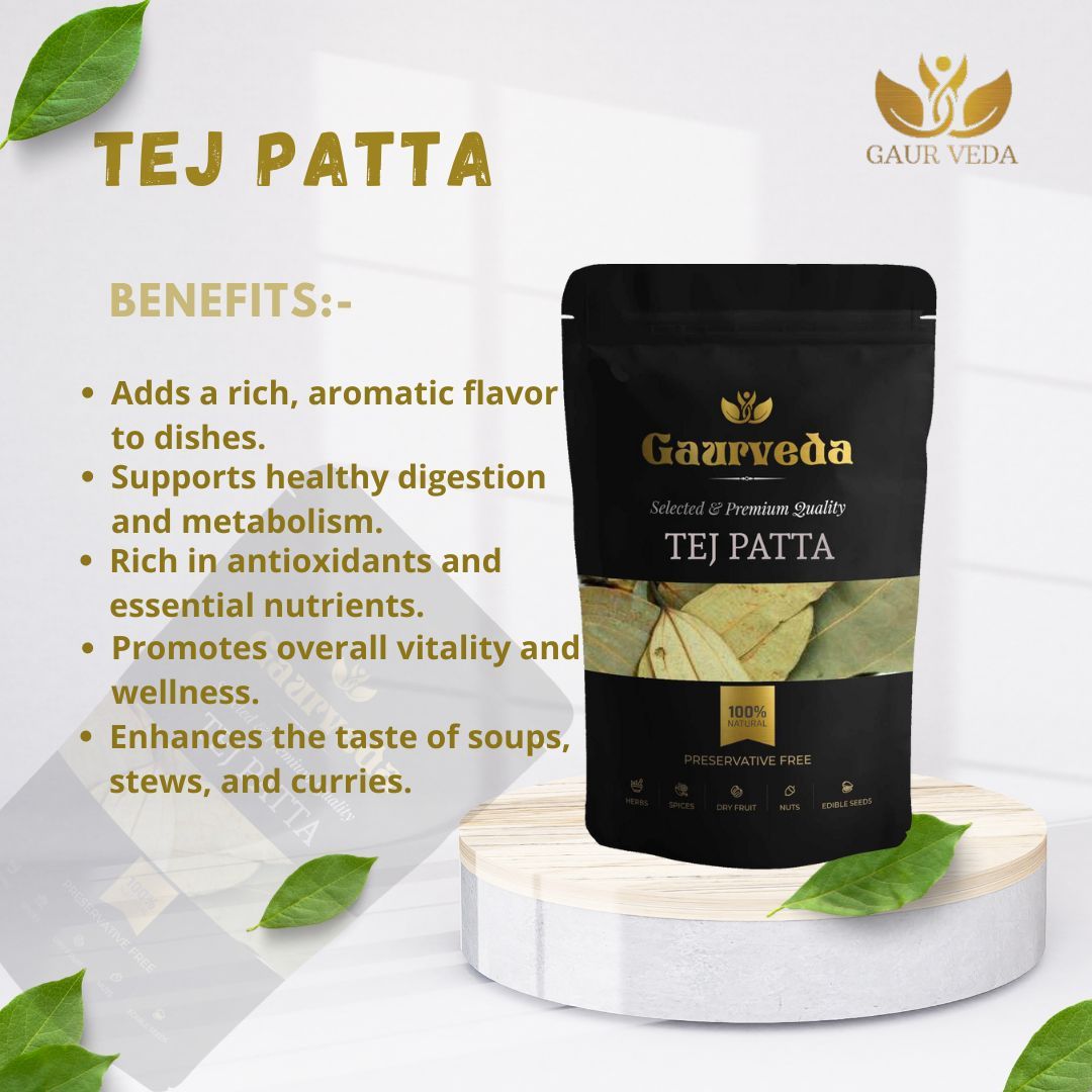 Gaurveda Tej Patta - Bay Leaves (100 Grams)