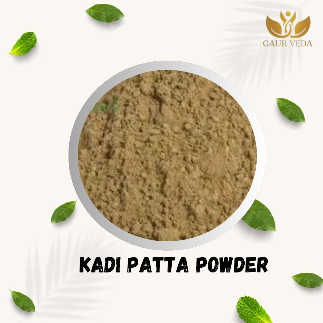 GAURVEDA Kadi patta Powder 100% Natural & Pure | Traditional Ayurvedic Herb/Seed/Powder | Supports Wellness & Daily Health | Ideal for Herbal Remedies, 100 Grams