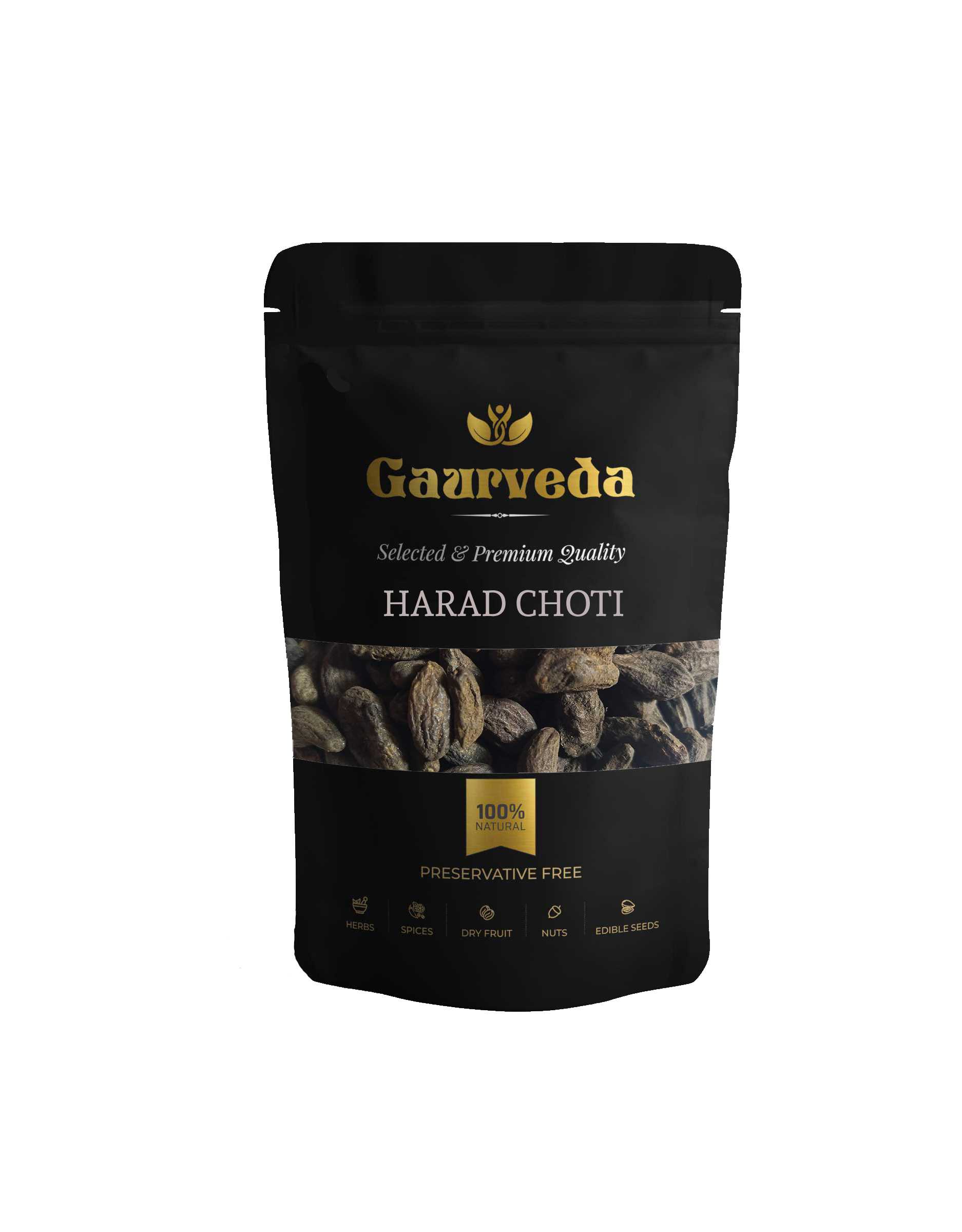 Gaurveda Harad Choti Raw Herb - Pure (100 Grams)
