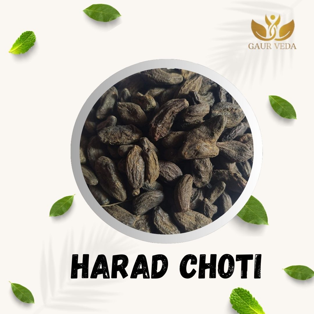 Gaurveda Harad Choti Raw Herb - Pure (100 Grams)