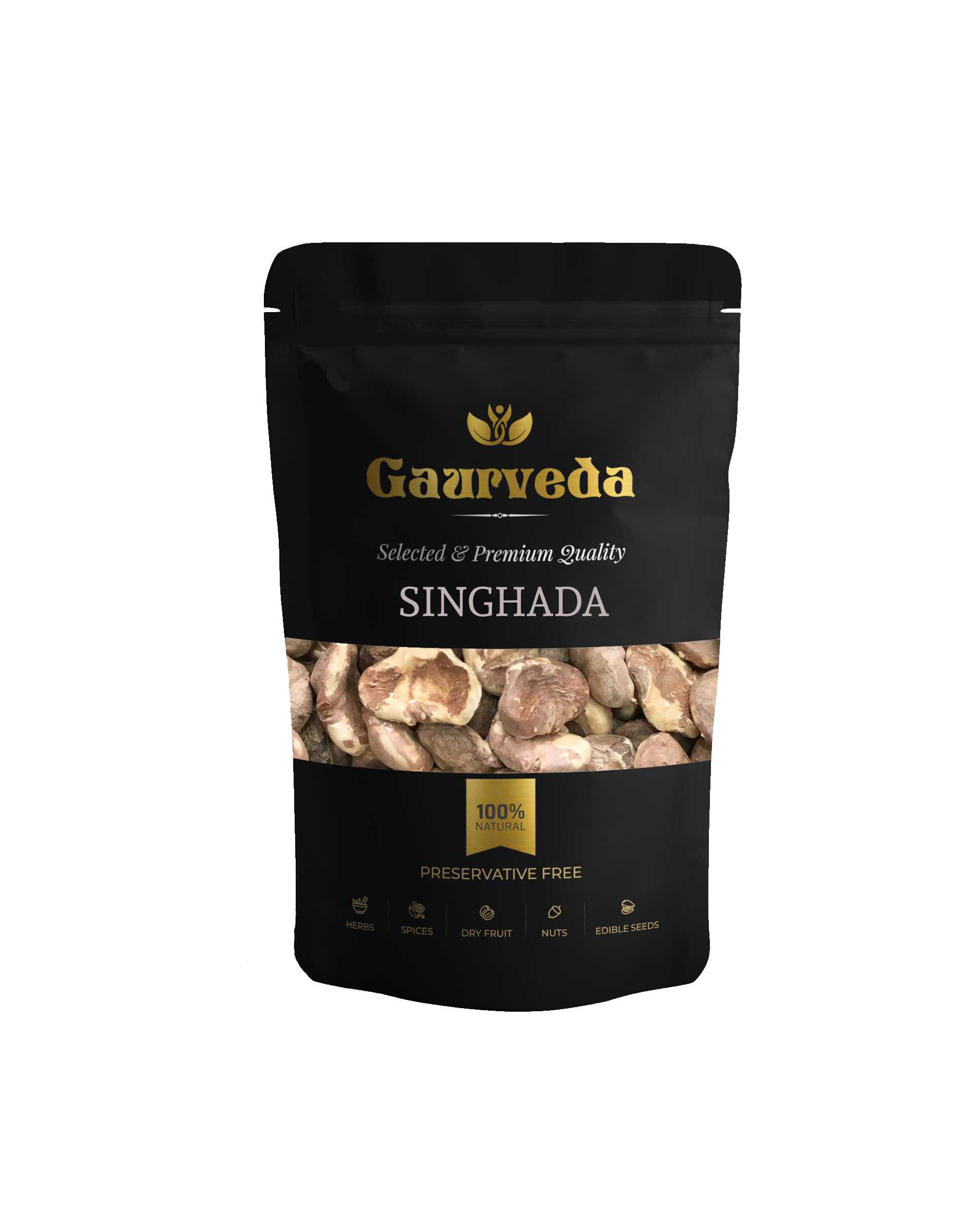 GAURVEDA Singada 100% Natural & Pure | Traditional Ayurvedic Herb/Seed/Powder | Supports Wellness & Daily Health | Ideal for Herbal Remedies, 100 Grams