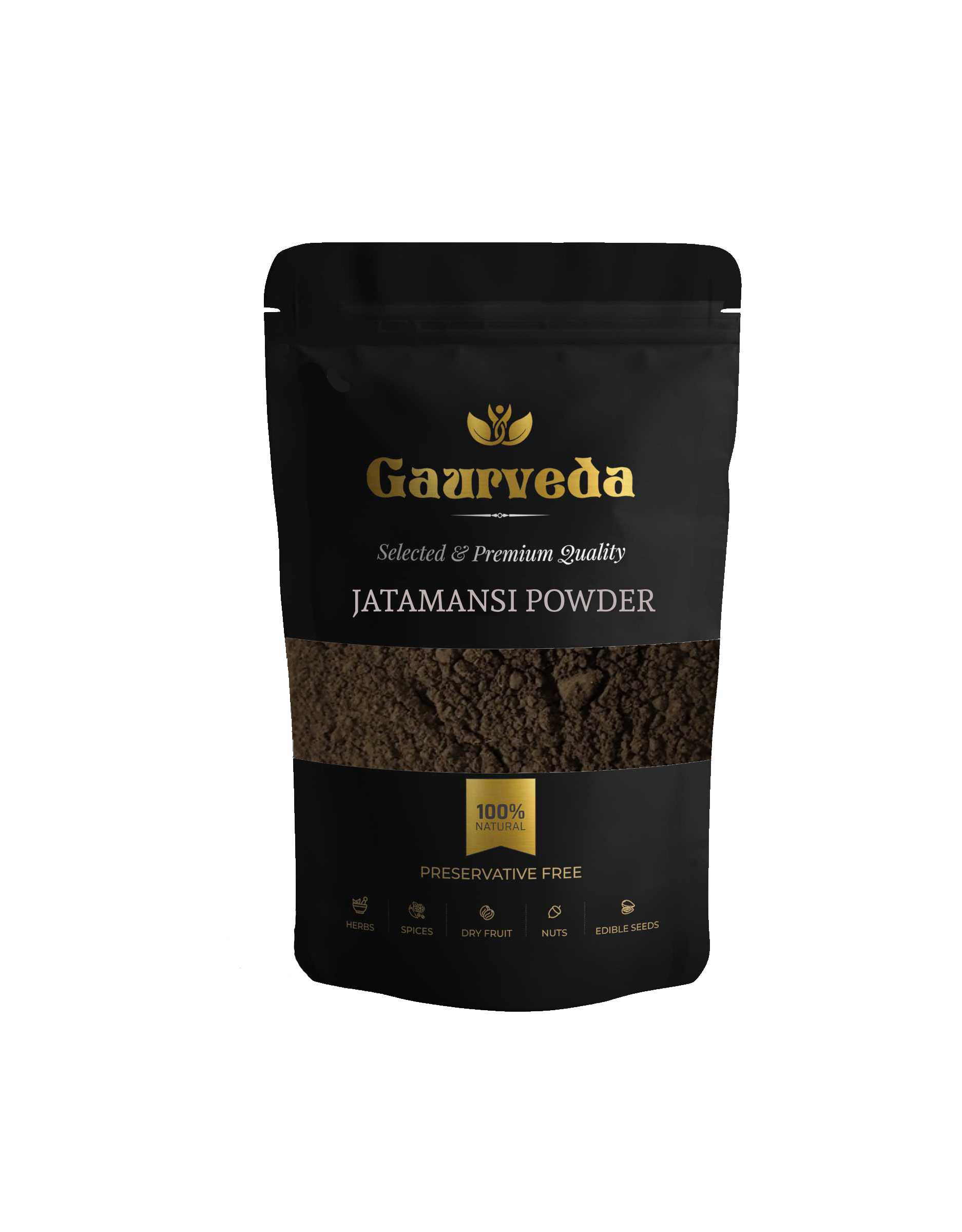 GAURVEDA Baalchad Powder - Jatamansi Roots Powder (250 Grams)