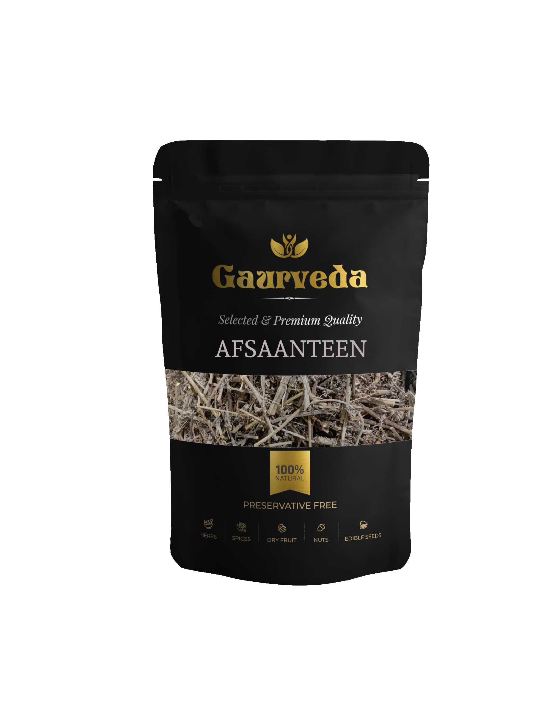 GAURVEDA Afsanteen 100% Natural & Pure | Traditional Ayurvedic Herb/Seed/Powder | Supports Wellness & Daily Health | Ideal for Herbal Remedies, 100 Grams