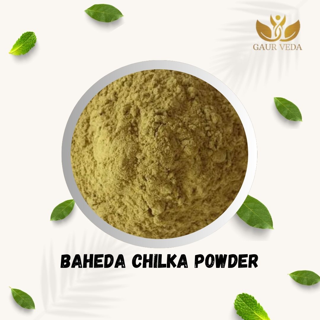 GAURVEDA Baheda chilka Powder 100% Natural & Pure | Traditional Ayurvedic Herb/Seed/Powder | Supports Wellness & Daily Health | Ideal for Herbal Remedies, 200 Grams