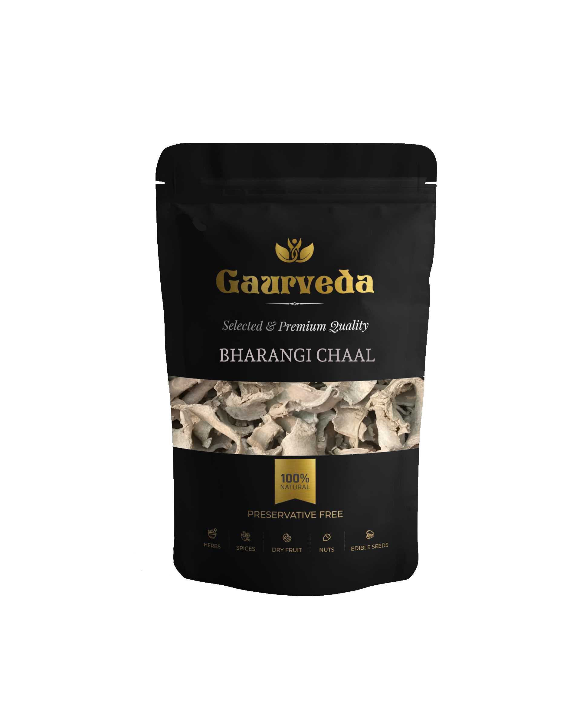 Gaurveda Bharangi Chhal - Baranghi Chaal - Bhadangi Bark - Clerodendrun Serratum - Natural (100)