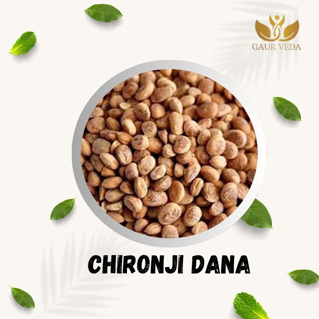 Gaurveda Jumbo Chironji Seeds | Chironjii | Chironji Dana | Almondette Seeds | Almondette Kernels | Charoli Dry Fruits (100 Grams)