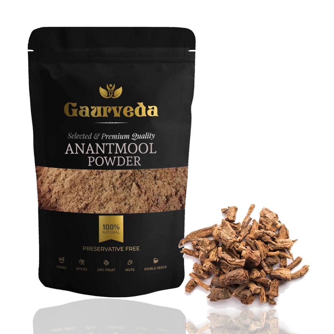GAURVEDA Anantmool Powder 100% Natural & Pure | Traditional Ayurvedic Herb/Seed/Powder | Supports Wellness & Daily Health | Ideal for Herbal Remedies, 100 Grams