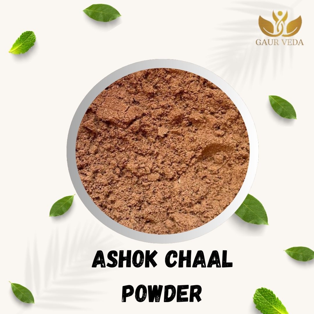 GAURVEDA Ashok chaal Powder 100% Natural & Pure | Traditional Ayurvedic Herb/Seed/Powder | Supports Wellness & Daily Health | Ideal for Herbal Remedies, 100 Grams