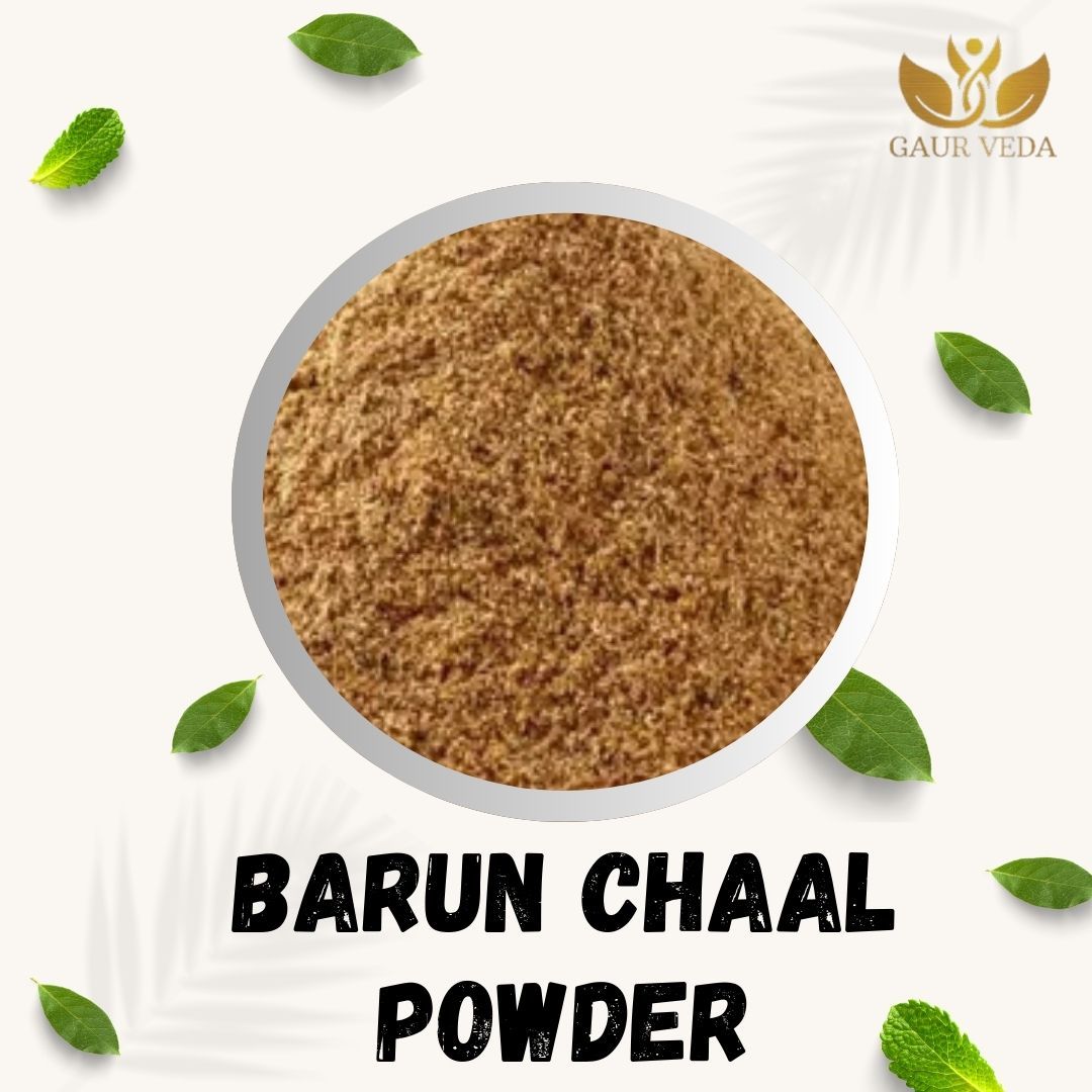 GAURVEDA Barun Chaal Powder | Crataeva Nurvala Bark Powder | Varuna Bark Churna | Herbal Raw Material for and Herbal Formulations | Dried Botanical Churna (100 Grams)