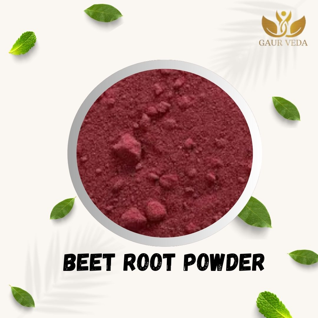 GAURVEDA Natural Organic Beet Root Powder - Beet Root - Pure Beet Root Powder (100 Grams)