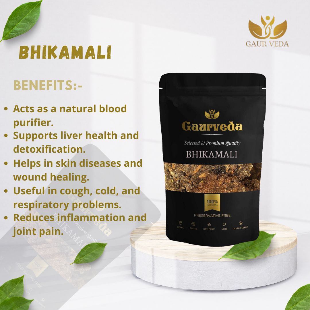 GAURVEDA Bhikamali Whole Plant | Aristolochia Indica | Isharmul | Herbal Raw Material for Traditional Preparations and Ayurvedic Applications | Dried Botanical Ingredient (100 Grams)
