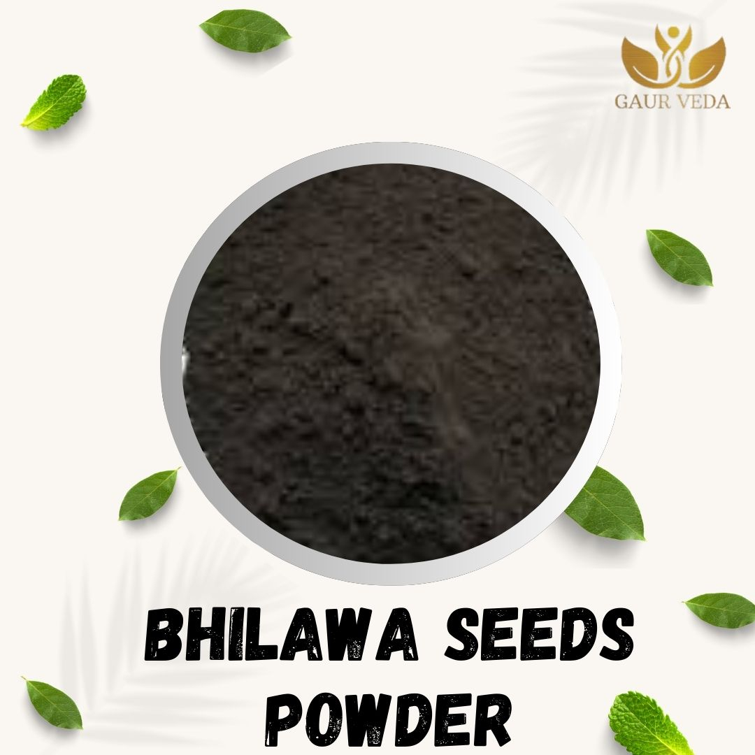 Gaurveda Bhilawa Seeds Powder (Marking Nut Powder) - Bilava Beej Pdr. (100 Grams)