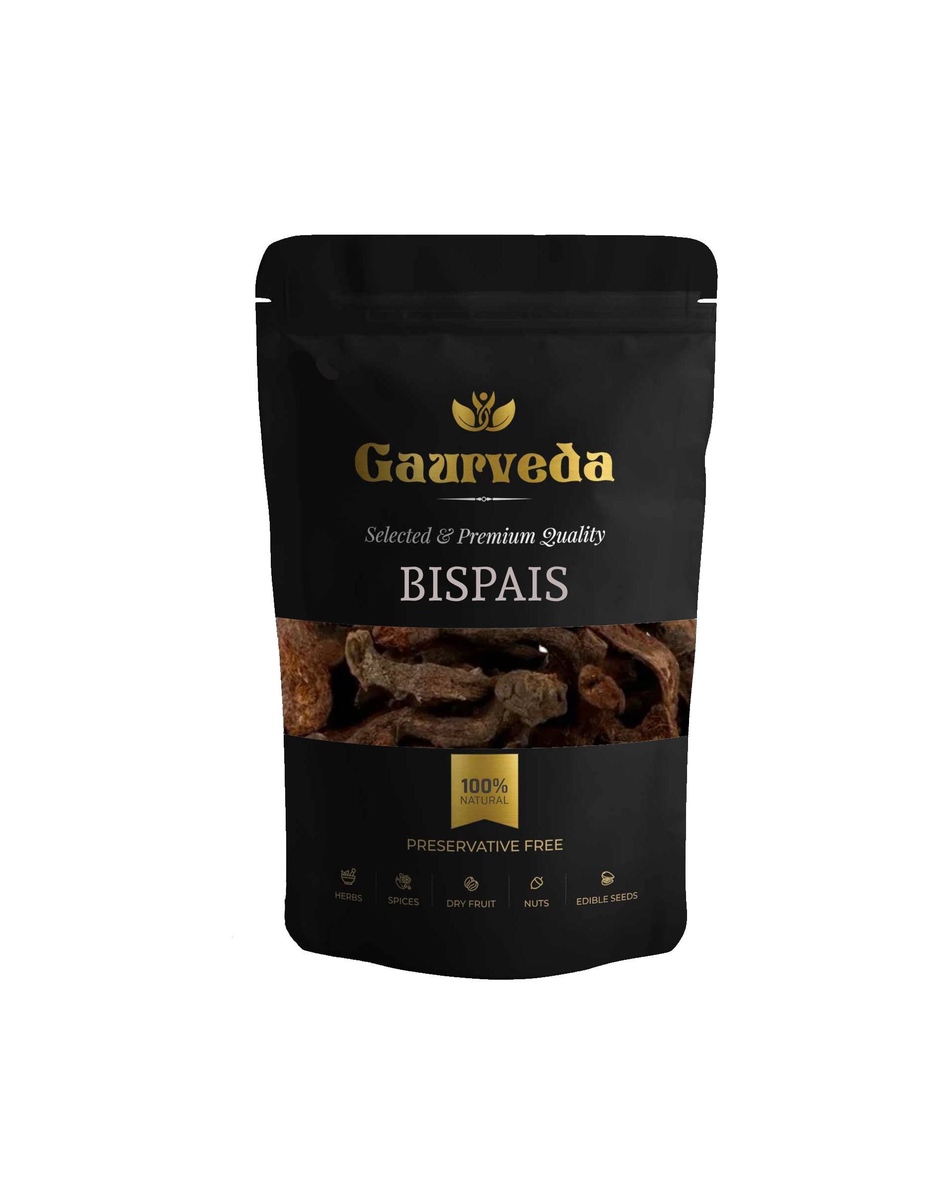 GAURVEDA Bispais 100% Natural & Pure | Traditional Ayurvedic Herb/Seed/Powder | Supports Wellness & Daily Health | Ideal for Herbal Remedies, 100 Grams