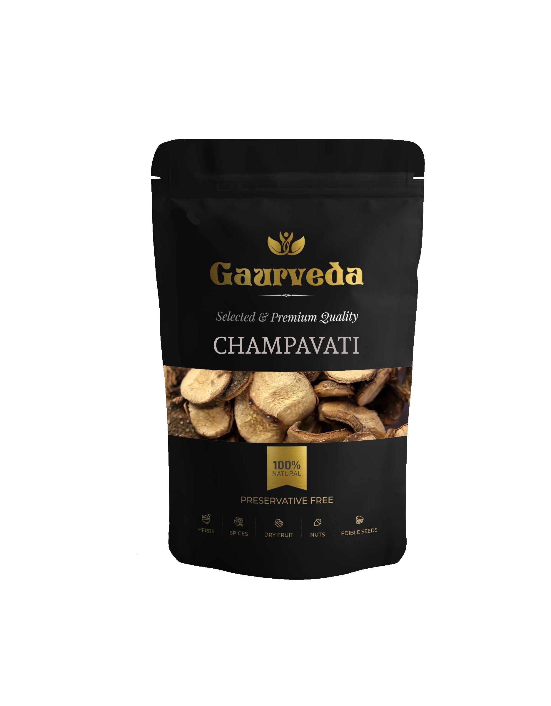 GAURVEDA Champavati 100% Natural & Pure | Traditional Ayurvedic Herb/Seed/Powder | Supports Wellness & Daily Health | Ideal for Herbal Remedies, 100 Grams