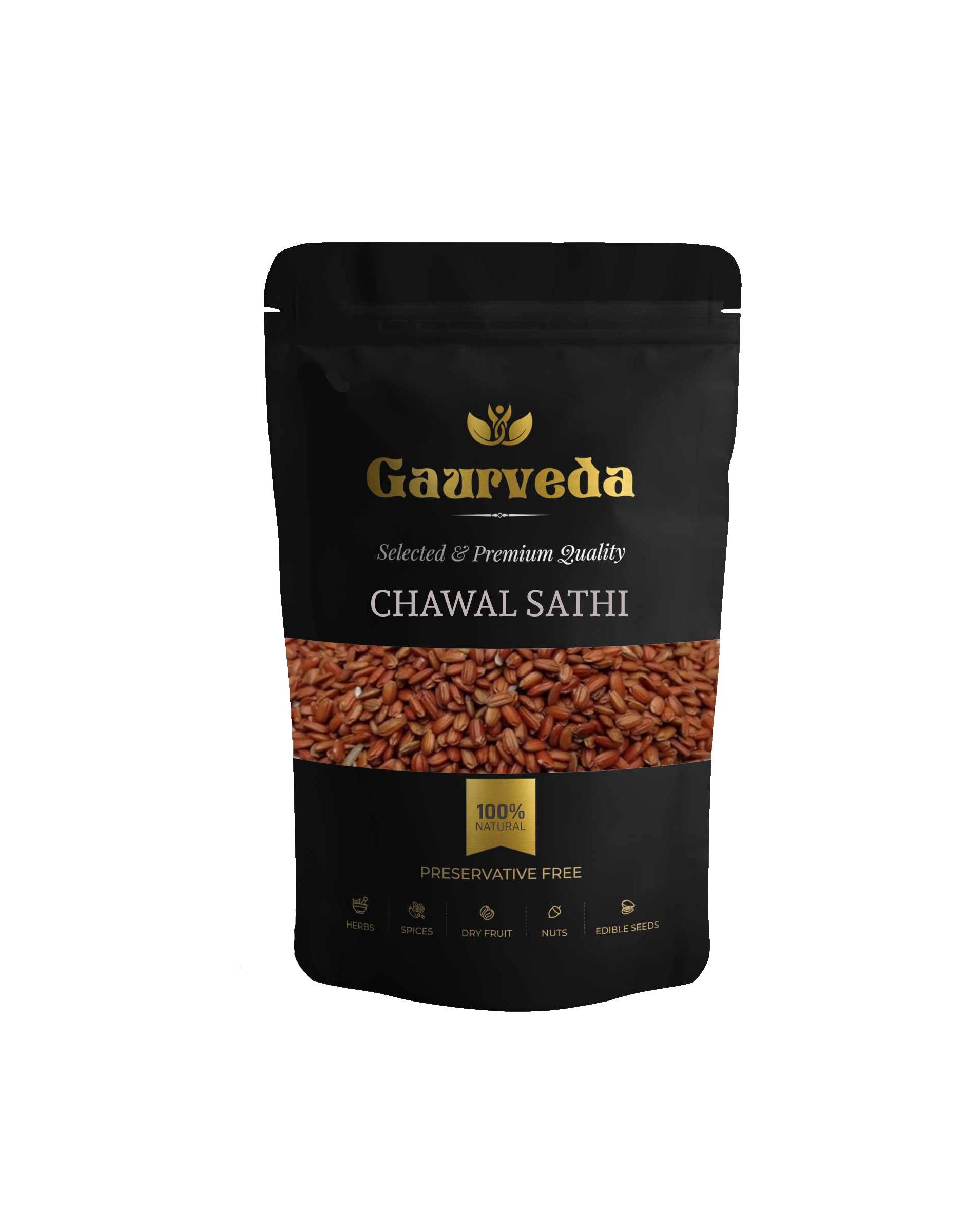 GAURVEDA Chawal sathi 100% Natural & Pure | Traditional Ayurvedic Herb/Seed/Powder | Supports Wellness & Daily Health | Ideal for Herbal Remedies, 100 Grams