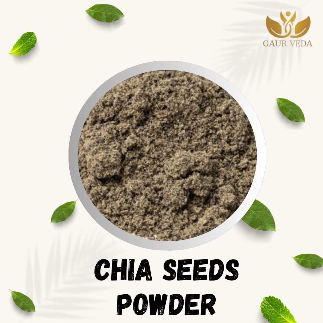 GAURVEDA Chia Seeds Powder (1 Kg., Chia Seeds Powder)
