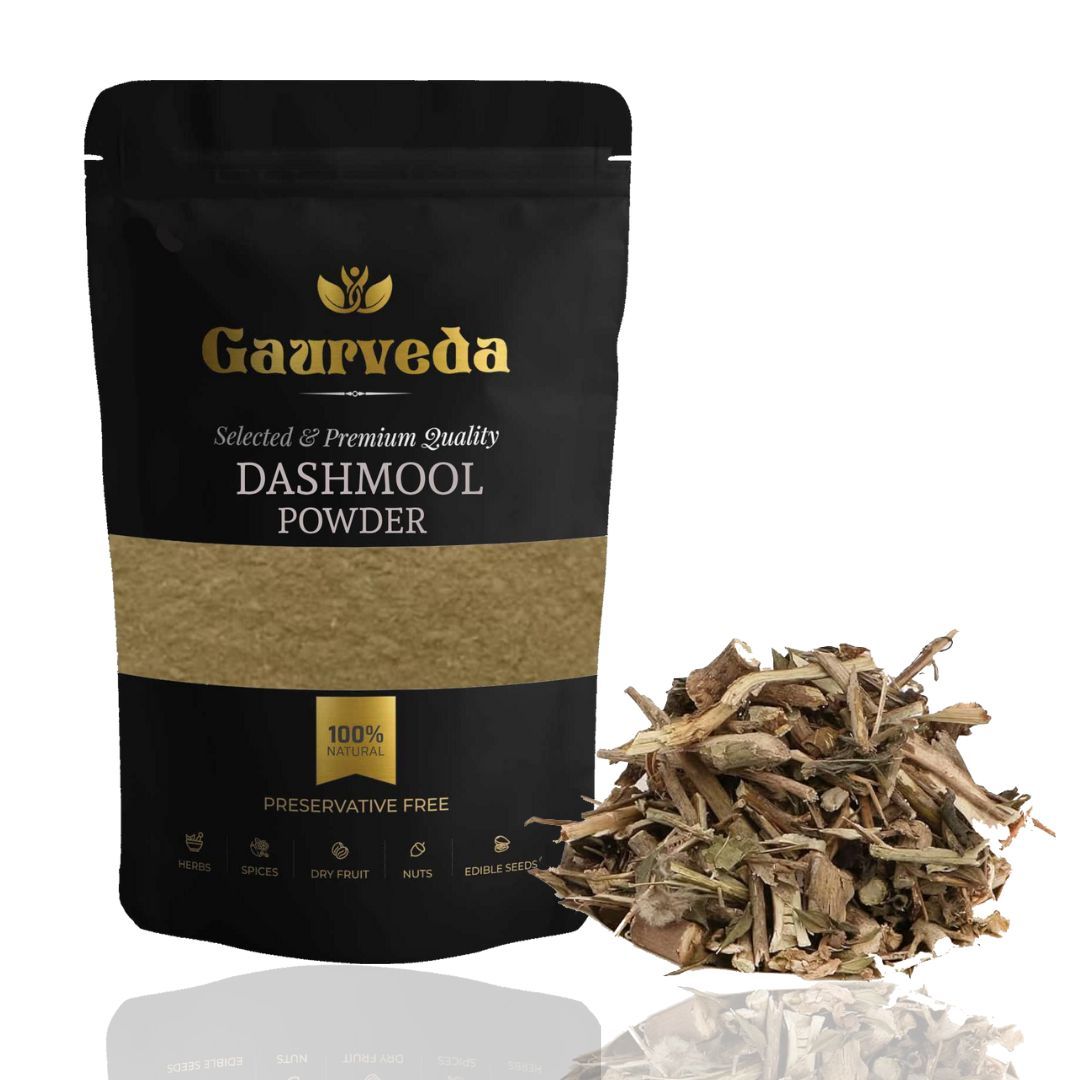 GAURVEDA Dashmool Powder 100% Natural & Pure | Traditional Ayurvedic Herb/Seed/Powder | Supports Wellness & Daily Health | Ideal for Herbal Remedies, 200 Grams