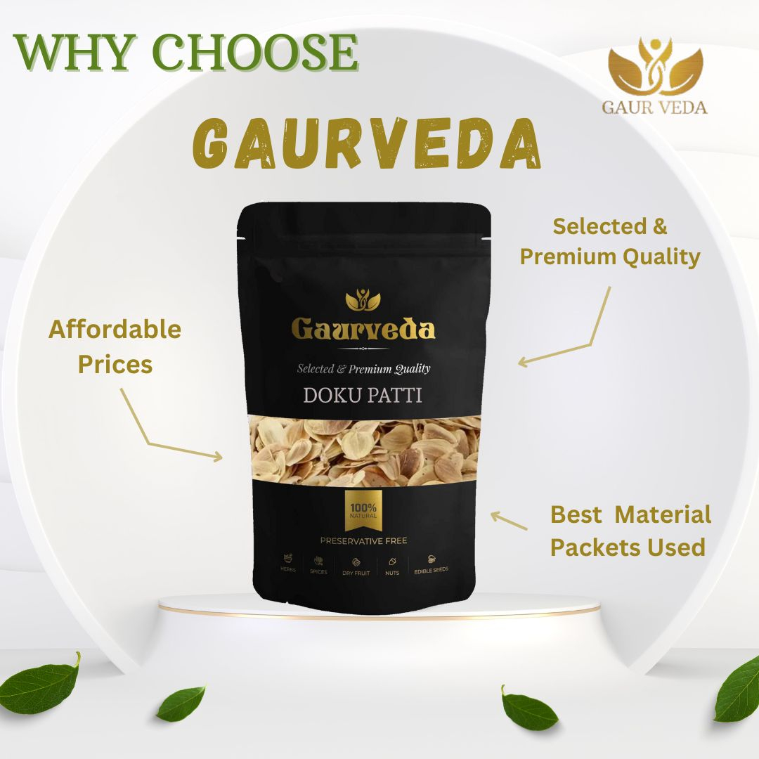GAURVEDA Doku Patti 100% Natural & Pure | Traditional Ayurvedic Herb/Seed/Powder | Supports Wellness & Daily Health | Ideal for Herbal Remedies, 100 Grams