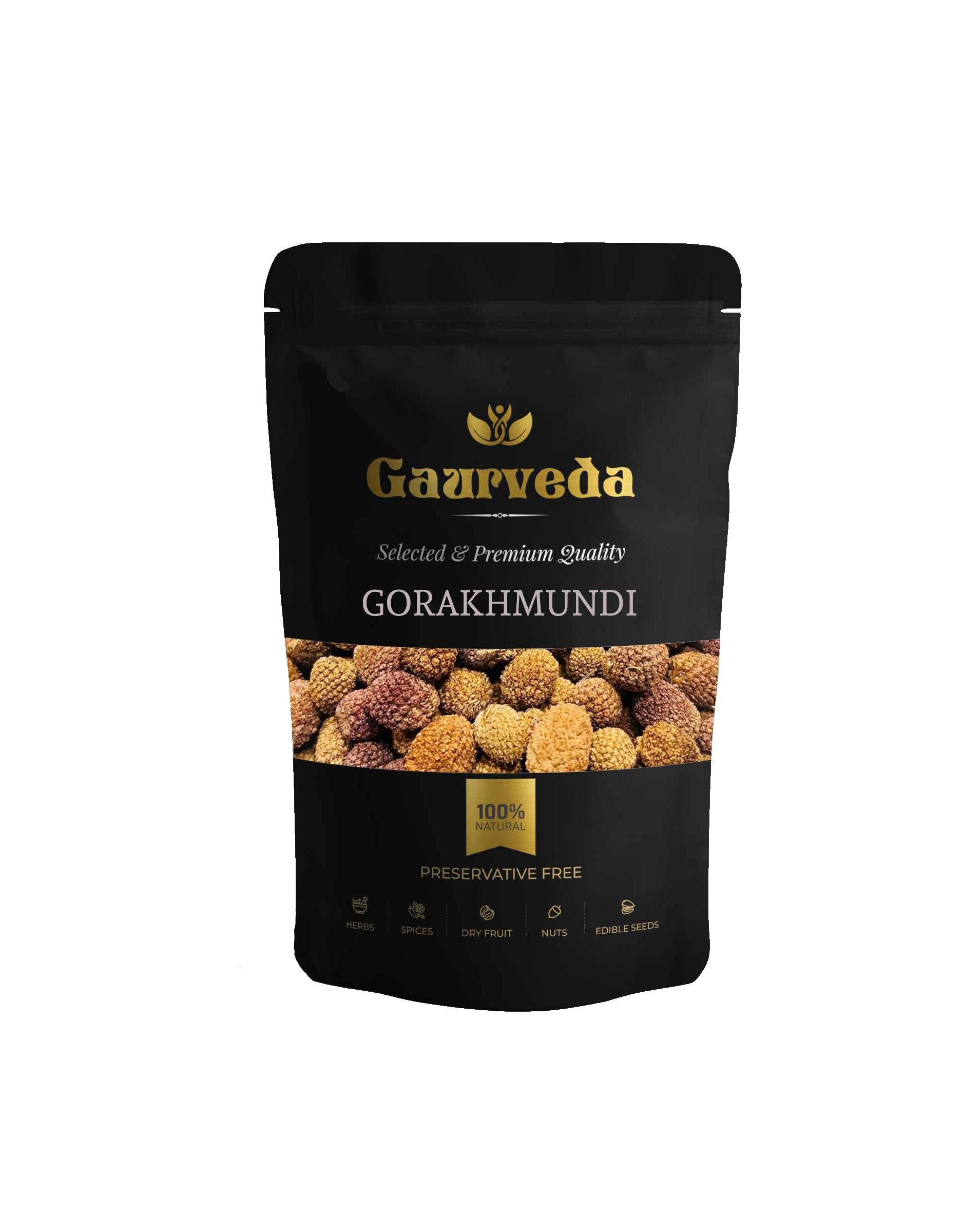 GAURVEDA Gorakhmundi 100% Natural & Pure | Traditional Ayurvedic Herb/Seed/Powder | Supports Wellness & Daily Health | Ideal for Herbal Remedies, 100 Grams