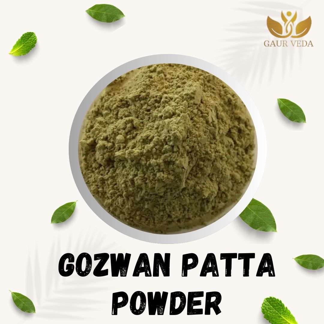 GAURVEDA Gojwan patta Powder 100% Natural & Pure | Traditional Ayurvedic Herb/Seed/Powder | Supports Wellness & Daily Health | Ideal for Herbal Remedies, 100 Grams