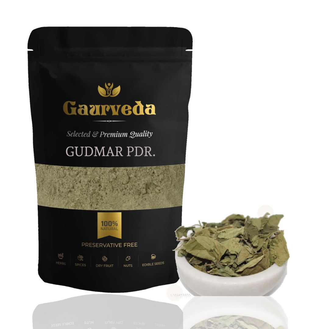 GAURVEDA Gudmar Powder 100% Natural & Pure | Traditional Ayurvedic Herb/Seed/Powder | Supports Wellness & Daily Health | Ideal for Herbal Remedies, 100 Grams