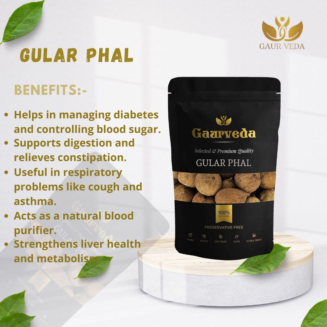 GAURVEDA Gular phal 100% Natural & Pure | Traditional Ayurvedic Herb/Seed/Powder | Supports Wellness & Daily Health | Ideal for Herbal Remedies, 250 Grams{11