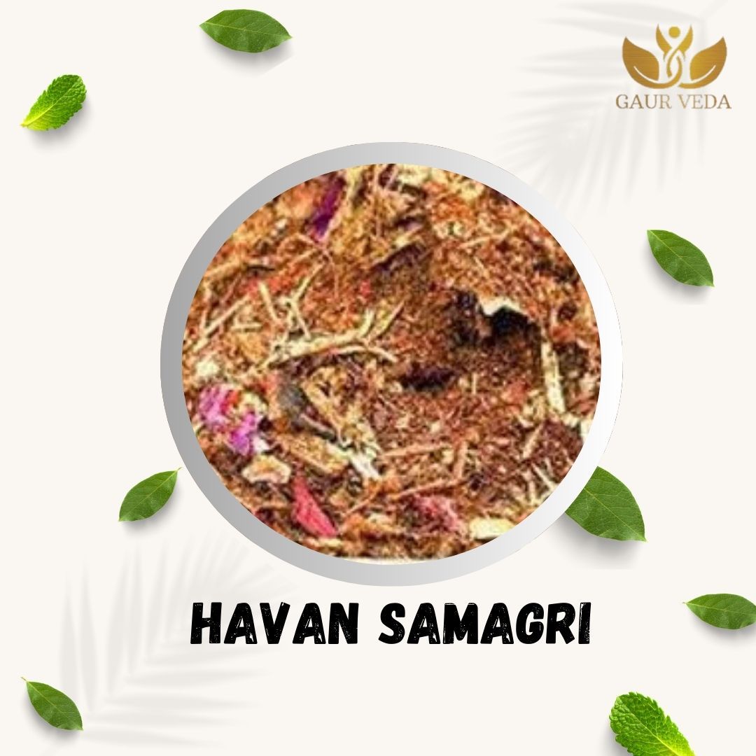 GAURVEDA Havan smagri 100% Natural & Pure | Traditional Ayurvedic Herb/Seed/Powder | Supports Wellness & Daily Health | Ideal for Herbal Remedies, 500 Grams