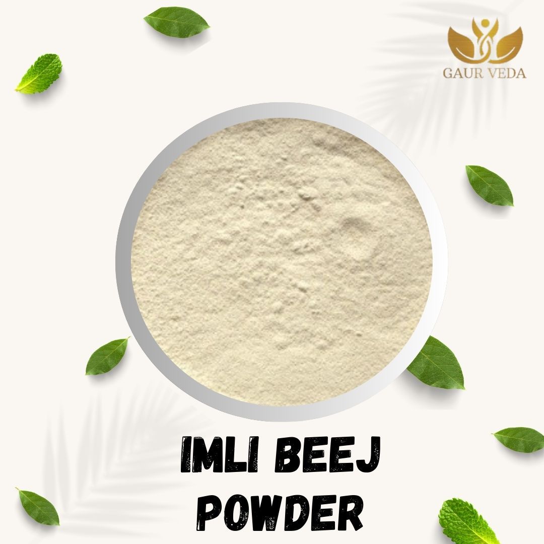 GAURVEDA Imli Beej Powder | Tamarind Seed Powder | Traditional Ayurvedic Herb | Natural Remedy for Digestive Health & Overall Wellness (100g) | 100 Grams