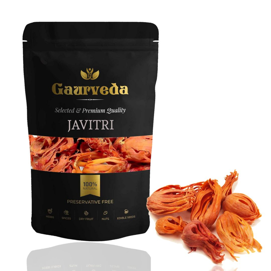 GAURVEDA Javitri (Mace) - Authentic Indian Spice for Rich Aroma & Flavor |, Handpicked & Naturally Sourced, 50g | 100 Grams