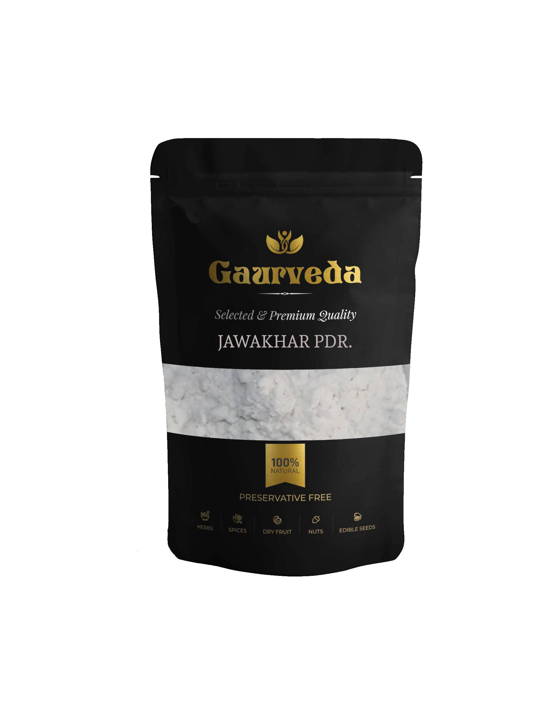 GAURVEDA Jawakhar Powder 100% Natural & Pure | Traditional Ayurvedic Herb/Seed/Powder | Supports Wellness & Daily Health | Ideal for Herbal Remedies, 1000 Grams{40
