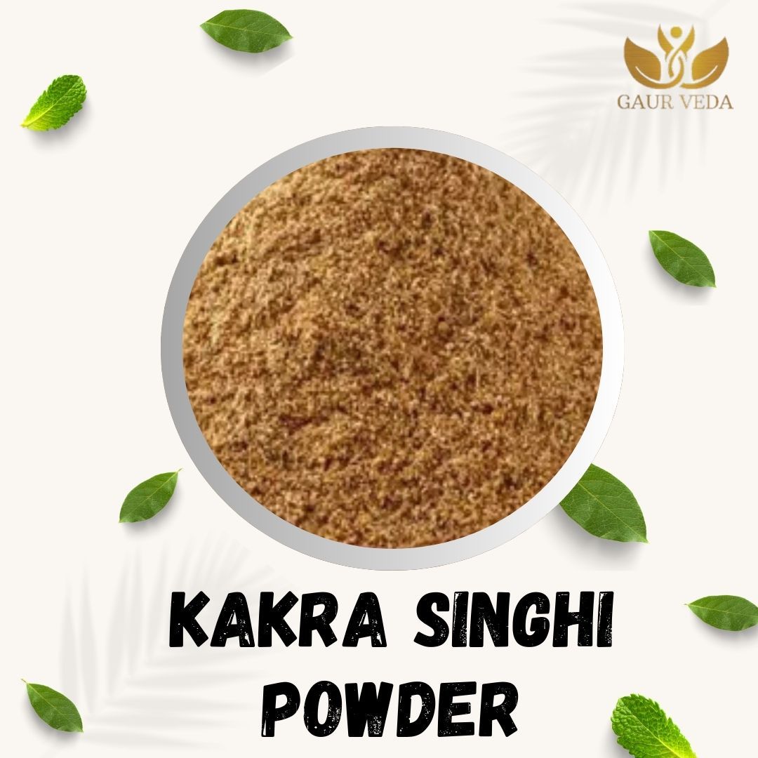 GAURVEDA Kakra Singi Powder 100% Natural & Pure | Traditional Ayurvedic Herb/Seed/Powder | Supports Wellness & Daily Health | Ideal for Herbal Remedies, 100 Grams