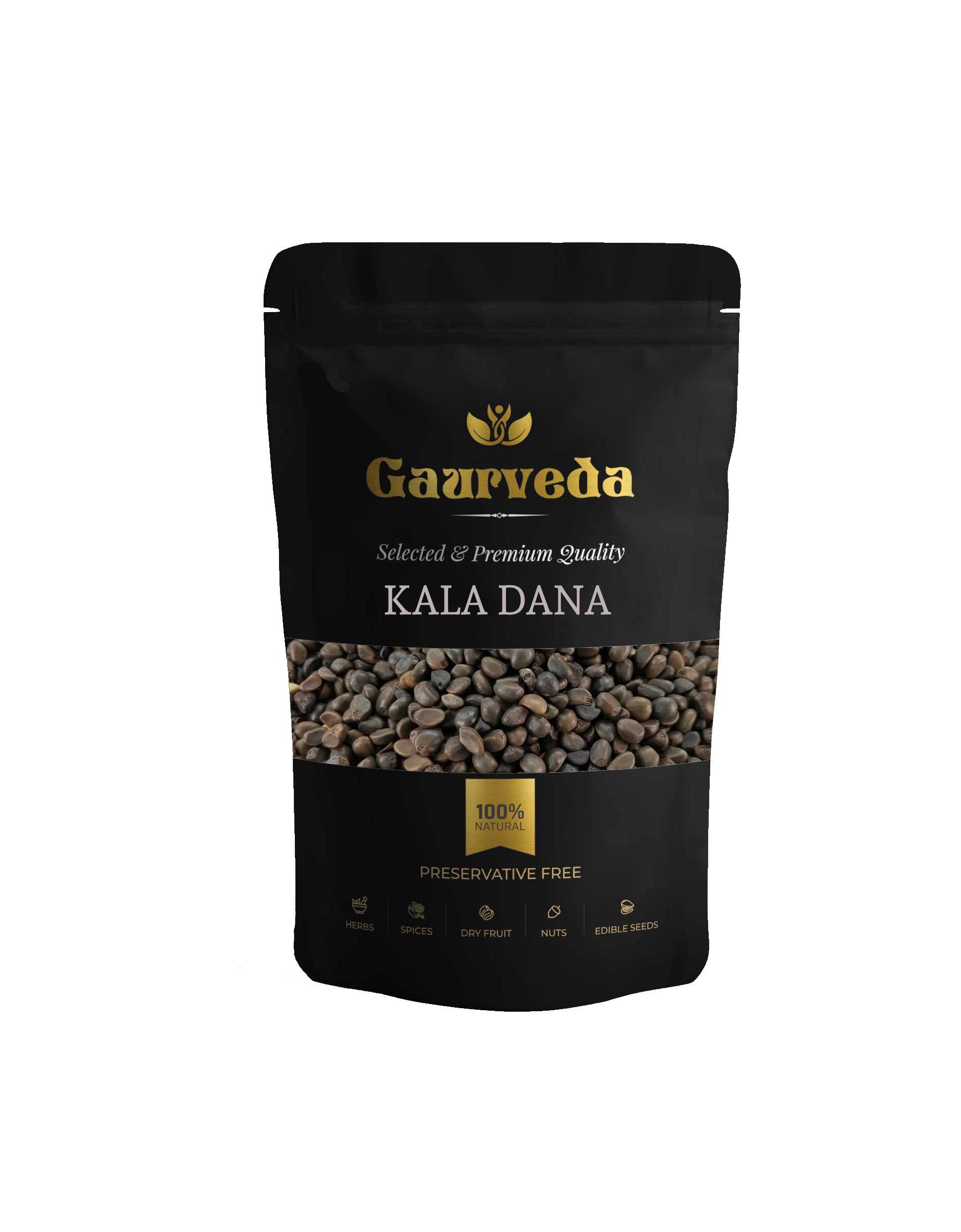 GAURVEDA Kala Dana Seeds - Healthy & Nutritious Black Seeds | Superfood Rich in Antioxidants & Minerals | Natural Immunity Booster, Gut Health Support | 100 Grams