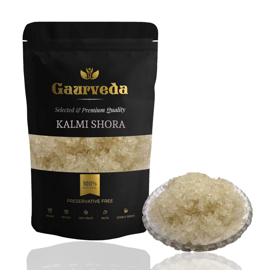 GAURVEDA Kalmi shora 100% Natural & Pure | Traditional Ayurvedic Herb/Seed/Powder | Supports Wellness & Daily Health | Ideal for Herbal Remedies, 100 Grams