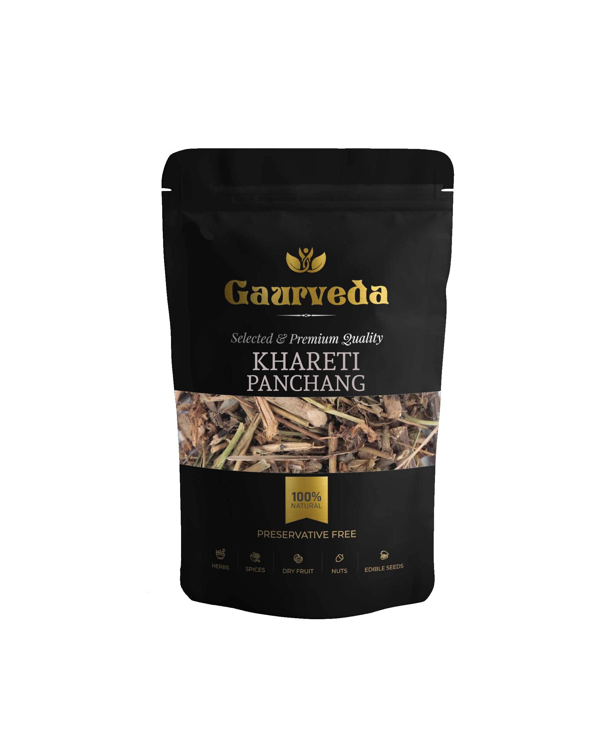 GAURVEDA Khareti panchang 100% Natural & Pure | Traditional Ayurvedic Herb/Seed/Powder | Supports Wellness & Daily Health | Ideal for Herbal Remedies, 100 Grams{74