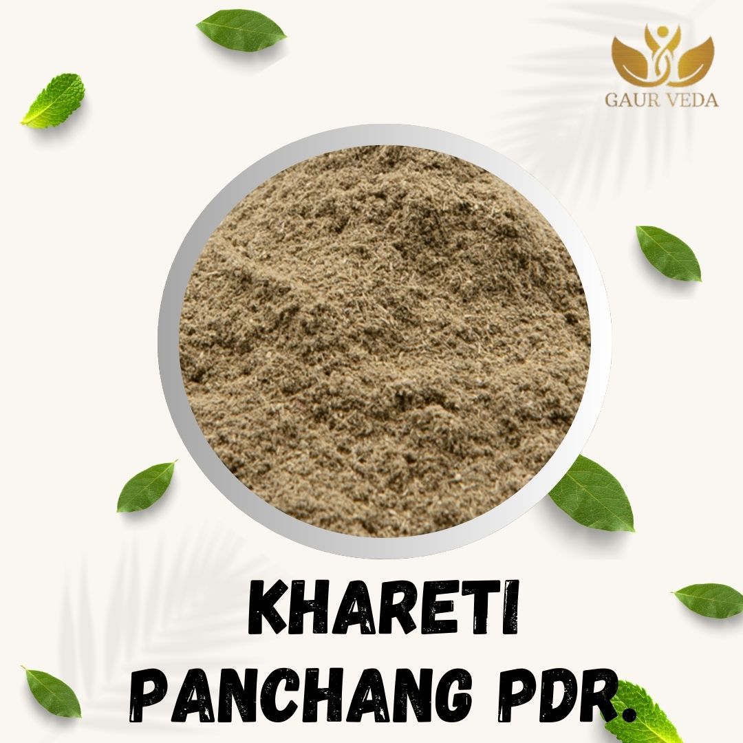 GAURVEDA Khareti panchang Powder 100% Natural & Pure | Traditional Ayurvedic Herb/Seed/Powder | Supports Wellness & Daily Health | Ideal for Herbal Remedies, 100 Grams{75