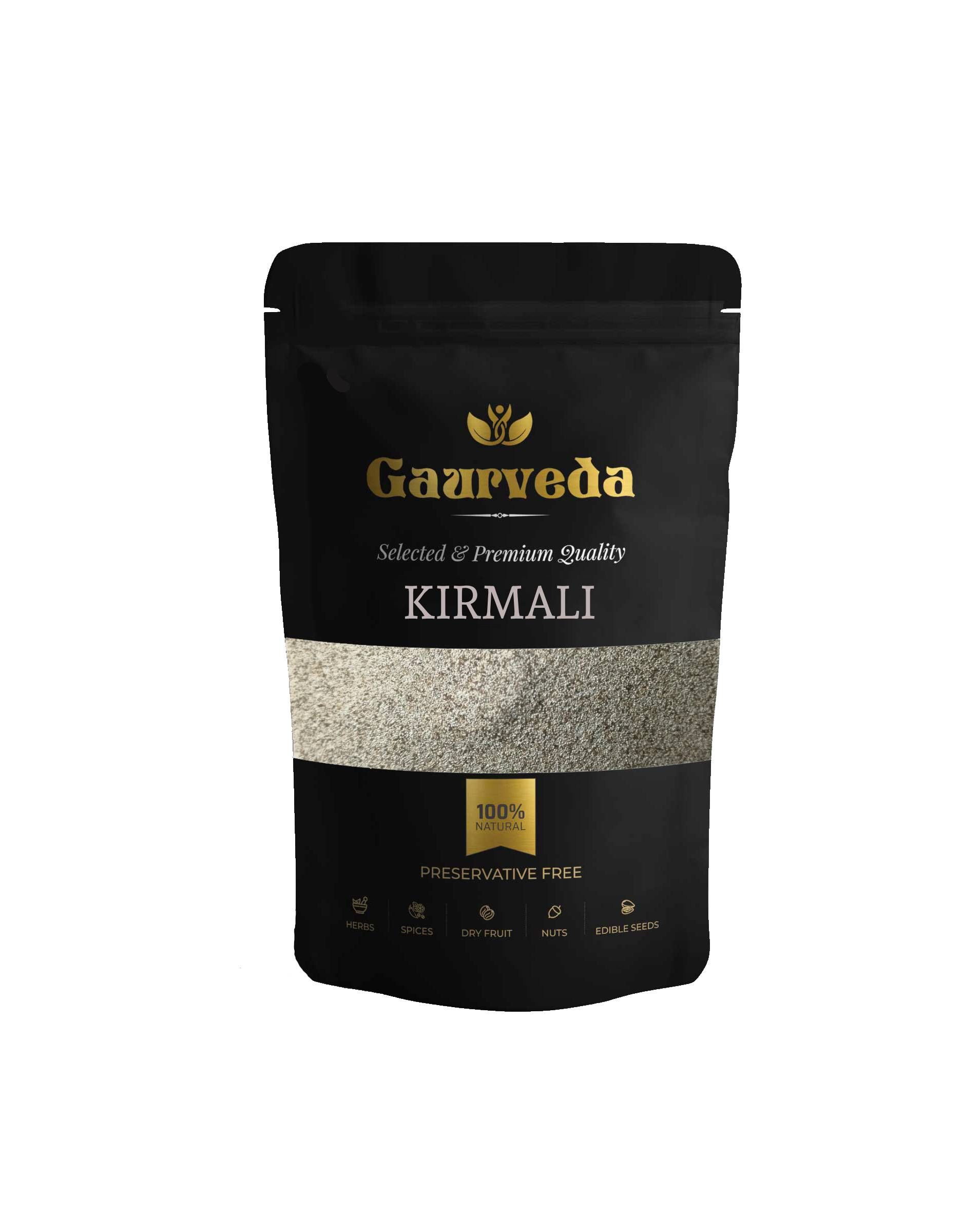 GAURVEDA Kirmali 100% Natural & Pure | Traditional Ayurvedic Herb/Seed/Powder | Supports Wellness & Daily Health | Ideal for Herbal Remedies, 100 Grams