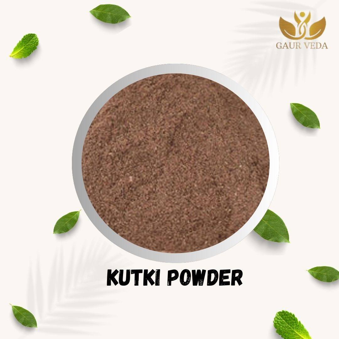 GAURVEDA Kutki Pdr. (50 Gm) - Katuki Pdr. - Picrorhiza Kurroa Pdr. - Hellabore Pdr. - Pure & Natural