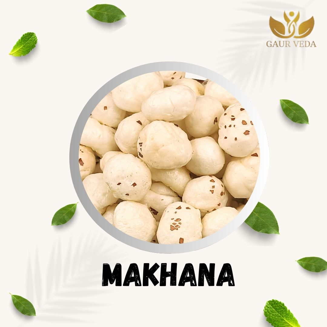 GAURVEDA Makhana 100 Grans - Fox Nuts - Phool Makhana