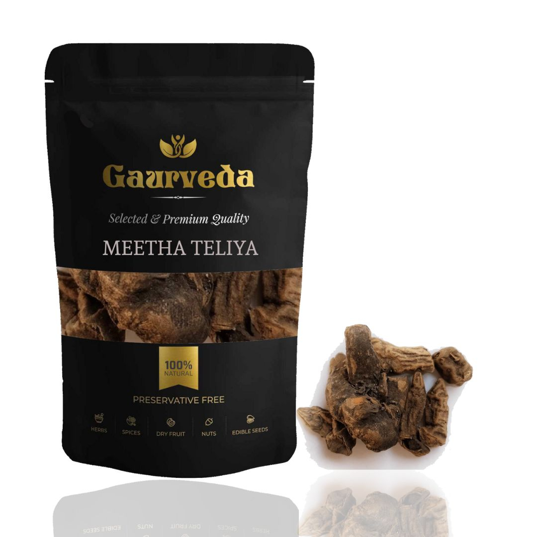 GAURVEDA Meetha teliya 100% Natural & Pure | Traditional Ayurvedic Herb/Seed/Powder | Supports Wellness & Daily Health | Ideal for Herbal Remedies, 100 Grams