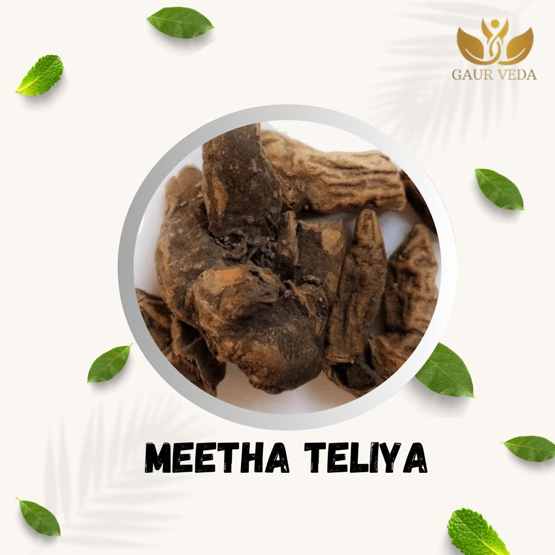 GAURVEDA Meetha teliya 100% Natural & Pure | Traditional Ayurvedic Herb/Seed/Powder | Supports Wellness & Daily Health | Ideal for Herbal Remedies, 100 Grams