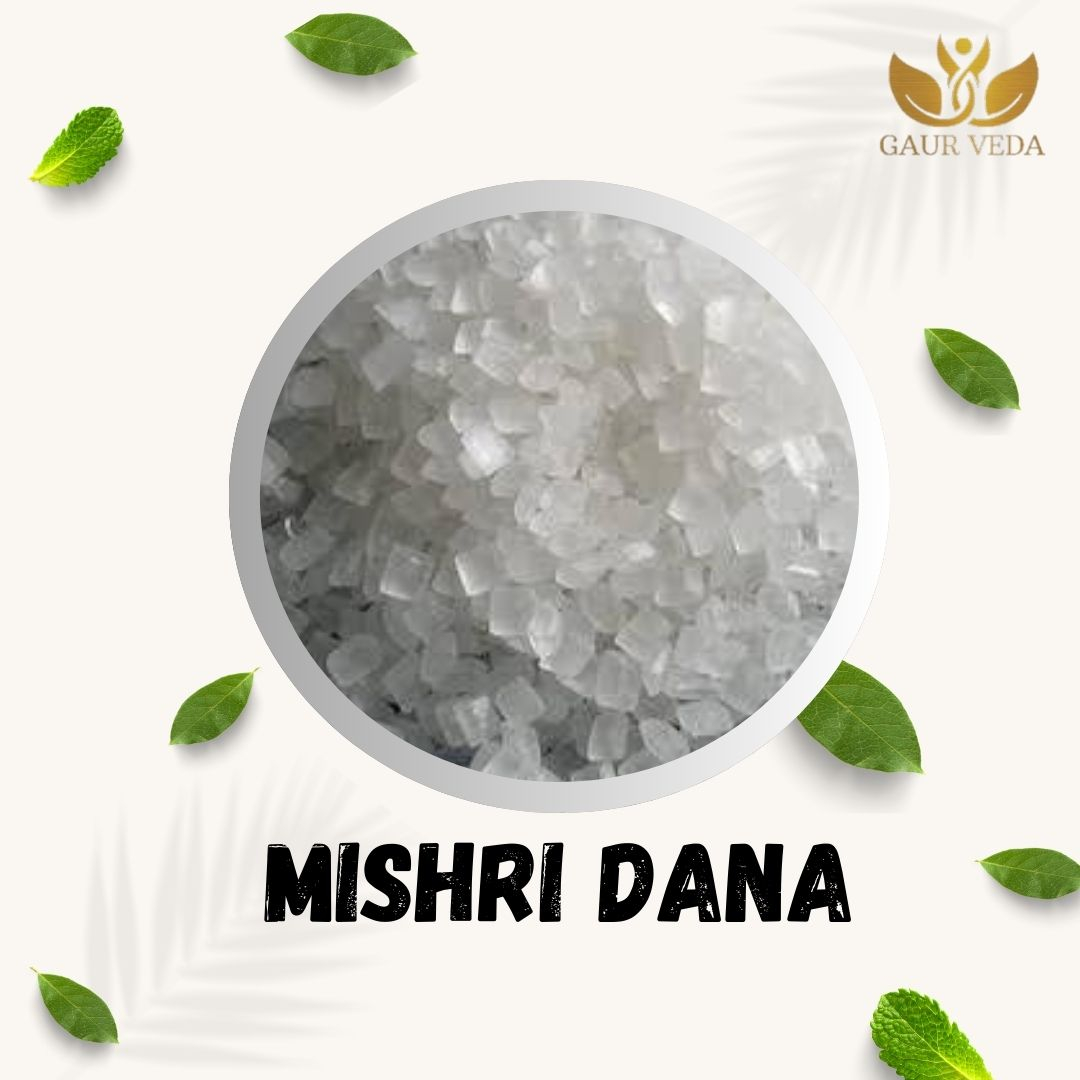 GAURVEDA Mishri Dana 100% Natural & Pure | Traditional Ayurvedic Herb/Seed/Powder | Supports Wellness & Daily Health | Ideal for Herbal Remedies, 100 Grams