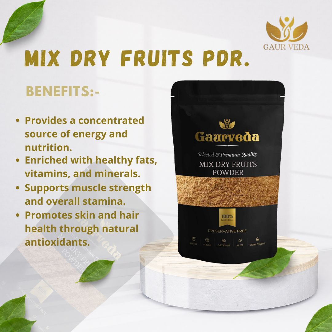 Gaurveda Mixed Dry Fruits Powder (100 Grams)