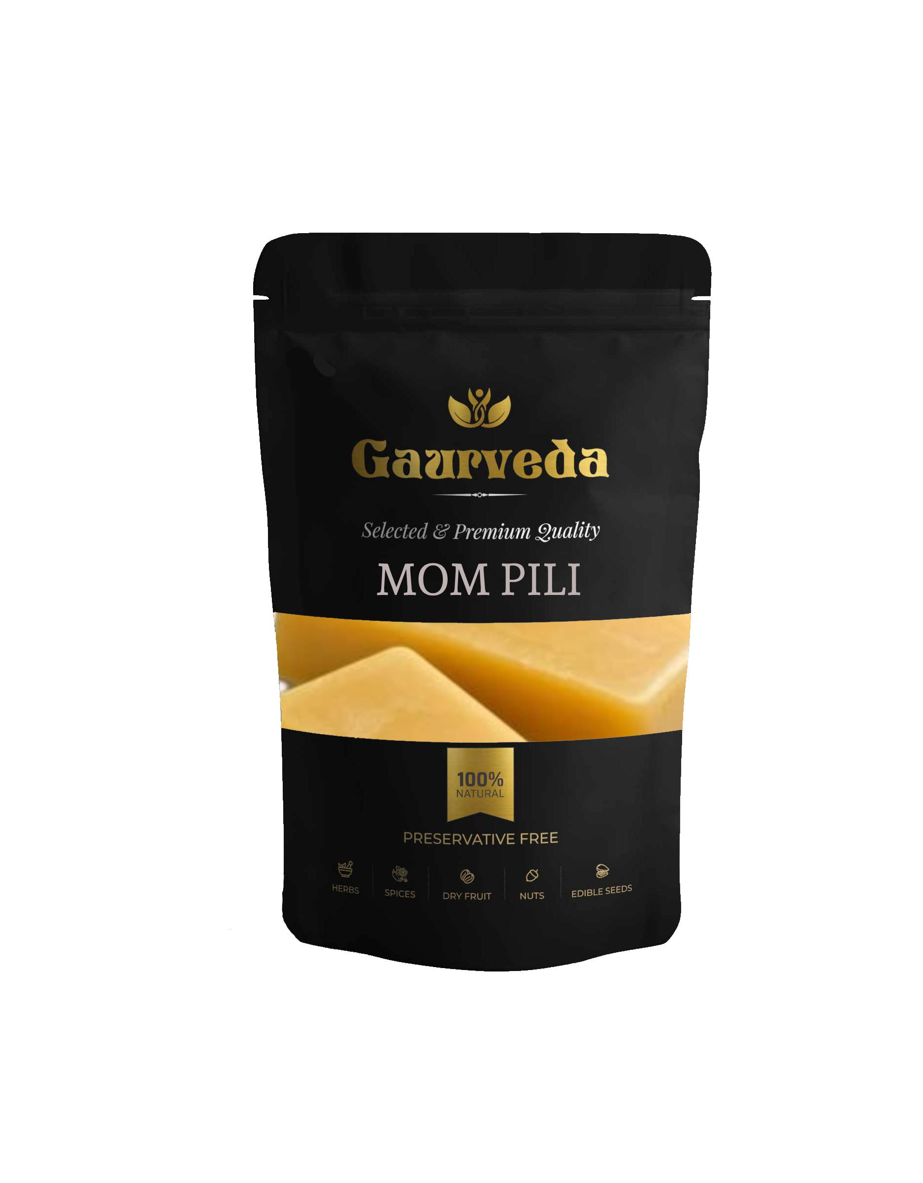 GAURVEDA Mom pila 100% Natural & Pure | Traditional Ayurvedic Herb/Seed/Powder | Supports Wellness & Daily Health | Ideal for Herbal Remedies, 100 Grams